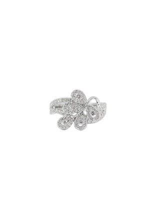 首图 - 点击放大 - LC COLLECTION JEWELLERY - 18K White Gold Diamond Ring — Size US 6.5