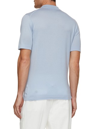 背面 - 点击放大 - JOHN SMEDLEY - Mycroft Sea island Cotton Polo Shirt
