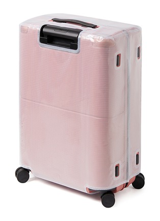 细节 –点击放大 - JULY - Checked Luggage Cover — Transparent