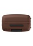  - JULY - Checked Plus Light Suitcase — Dark Brown