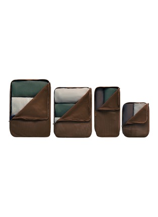 细节 –点击放大 - JULY - Packing Cells Set of 4 — Dark Brown