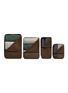 细节 –点击放大 - JULY - Packing Cells Set of 4 — Dark Brown