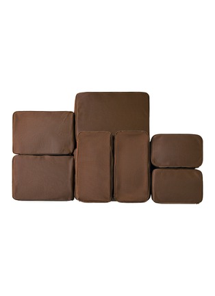 Main View - 点击放大 - JULY - Packing Cells Set of 8 — Dark Brown