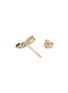 细节 - 点击放大 - MÉTIER BY TOMFOOLERY - Morganite Emerald Sapphire 9K Gold Single Earring — Left