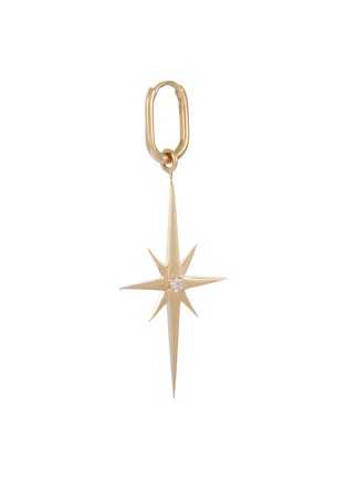 首图 - 点击放大 - MÉTIER BY TOMFOOLERY - Diamond 9k Gold Single Large Star Clicker Earring