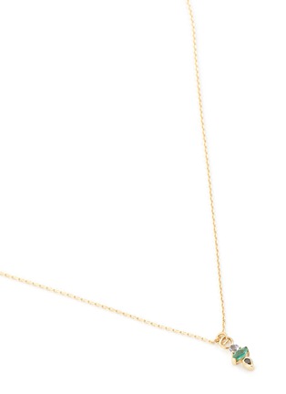 细节 - 点击放大 - MÉTIER BY TOMFOOLERY - 6pm 9K Gold Pendant Necklace