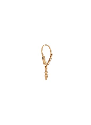 首图 - 点击放大 - MÉTIER BY TOMFOOLERY - Mini Az 9K Gold Opal Sapphire Honey Hooks Earring