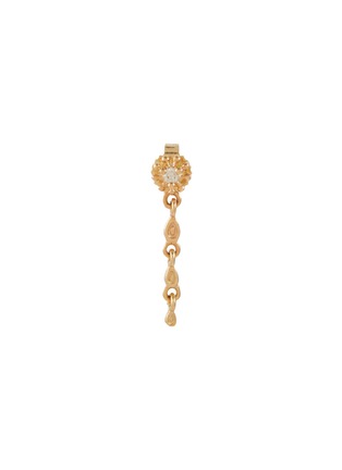 首图 - 点击放大 - MÉTIER BY TOMFOOLERY - Dala Droplet 9K Gold Diamond Single Earring