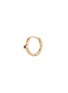 首图 - 点击放大 - MÉTIER BY TOMFOOLERY - 9K Gold Sapphire Clicker Single Hoop Earring