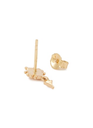 细节 - 点击放大 - MÉTIER BY TOMFOOLERY - Dala Droplet 9K Gold Diamond Single Earring