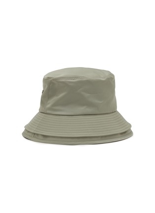 模特儿示范图 - 点击放大 - SACAI - 拉链双层渔夫帽