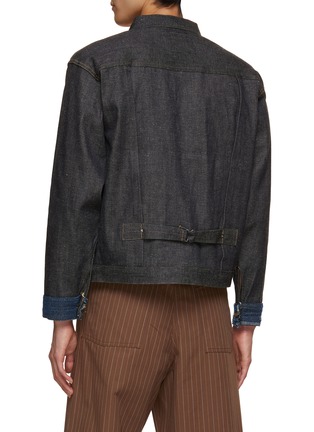 背面 - 点击放大 - TAIGA TAKAHASHI - 1920's Contrasting Topstitch Denim Jacket