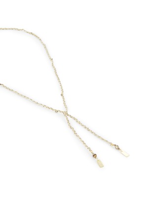 细节 - 点击放大 - MARIE LAURE CHAMOREL - 水晶珠饰纯银项链