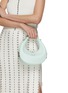 模特儿示范图 - 点击放大 - OSOI - Mini Toni Leather Hobo Bag