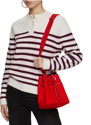 模特儿示范图 - 点击放大 - L/UNIFORM - The Miniature Rigger Bag N°177