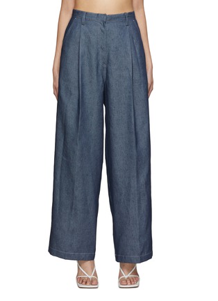 首图 - 点击放大 - THE LOOM - Recycled Linen Blend Straight Leg Pants