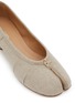 细节 - 点击放大 - MAISON MARGIELA - 30 TABI 亚麻芭蕾舞鞋