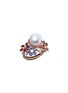 首图 - 点击放大 - MING SONG HAUTE JOAILLERIE - Galaxy Selva 14K Gold Diamond Sapphire Ruby Pearl Ring