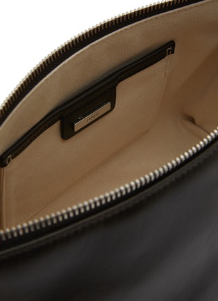 细节 - 点击放大 - OSOI - Bean Twee Leather E/W Shoulder Bag