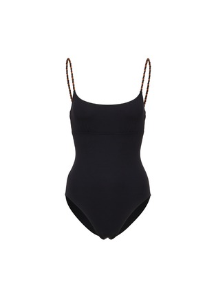 首图 - 点击放大 - ERES - Two-Toned Twist Strap Tank Swimsuit