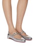 模特儿示范图 - 点击放大 - CHRISTIAN LOUBOUTIN - SWEET JANE 芭蕾舞鞋