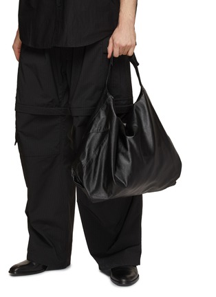 背面 - 点击放大 - DISCORD YOHJI YAMAMOTO - 扣饰真皮托特包