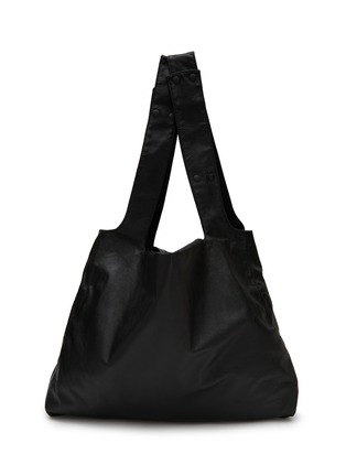 首图 - 点击放大 - DISCORD YOHJI YAMAMOTO - 扣饰真皮托特包