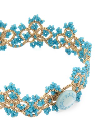 细节 - 点击放大 - LORINA BALTEANU - RAIA 珍珠母贝丝线手链
