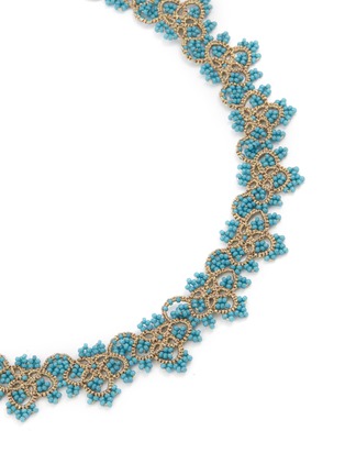 细节 - 点击放大 - LORINA BALTEANU - RAIA 珍珠母贝丝线项链