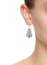 模特儿示范图 - 点击放大 - LORINA BALTEANU - RAIA 玻璃珠丝线耳环
