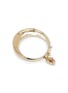 细节 - 点击放大 - LANE CRAWFORD VINTAGE ACCESSORIES - Jomaz Gold Tone Diamante Hoop Clip On Earrings