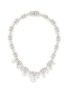 首图 - 点击放大 - LANE CRAWFORD VINTAGE ACCESSORIES - Joan Rivers Silver Tone Diamante Crystals Necklace