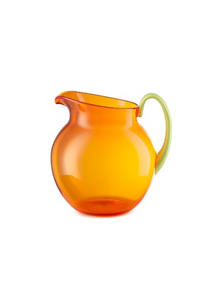首图 –点击放大 - MARIO LUCA GIUSTI - PALLA 亚克力水罐 — 橙色/绿色