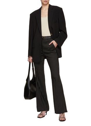 模特儿示范图 - 点击放大 - MARELLA - Pinstripe Pants