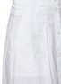  - MARELLA - Broderie Anglaise Button Down Poplin Skirt