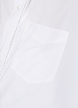  - BALENCIAGA - 非对称剪裁衬衫