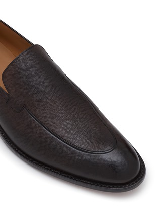 细节 - 点击放大 - TESTONI - Valdobbiadene P.rapid Leather Loafers