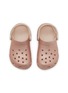 模特儿示范图 - 点击放大 - CROCS - Classic Glitter Toddlers Clog