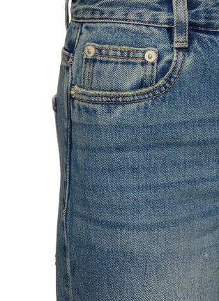  - MO&CO. - Splash Detail Wide Leg Jeans