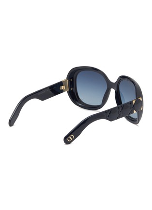 模特儿示范图 - 点击放大 - DIOR - Lady 95.22 R2I Acetate Square Sunglasses