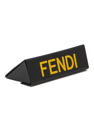 细节 - 点击放大 - FENDI - Fendi Roma Acetate Square Optical Glasses