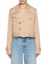 首图 - 点击放大 - GOOD AMERICAN - Chino Cropped Trench Coat