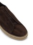 细节 - 点击放大 - ERMENEGILDO ZEGNA - ESPADRILLAS 绒面皮运动鞋