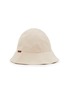 模特儿示范图 - 点击放大 - ERMENEGILDO ZEGNA - Logo Linen Bucket Hat