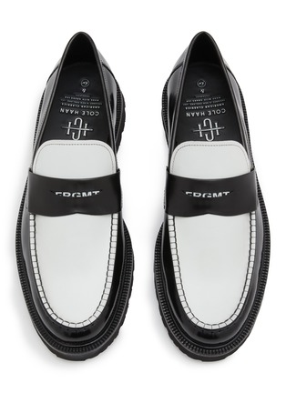 细节 - 点击放大 - COLE HAAN - x fragment design American Classics Penny Patent Leather Loafers