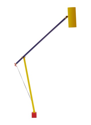 Main View - 点击放大 - CATELLANI & SMITH - Ettorino Lamp — Blue/Yellow/Red