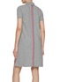 背面 - 点击放大 - THOM BROWNE - Stripe Trim Cotton Polo Dress