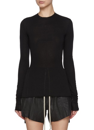 首图 - 点击放大 - RICK OWENS - 混羊绒针织上衣