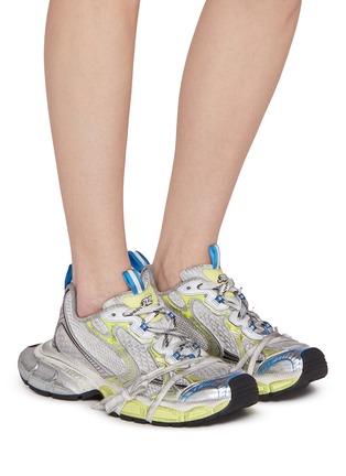 模特儿示范图 - 点击放大 - BALENCIAGA - 3XL 系带运动鞋