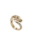 细节 - 点击放大 - JOHN HARDY - Naga 14K Gold Diamond Bypass Ring — Size 6